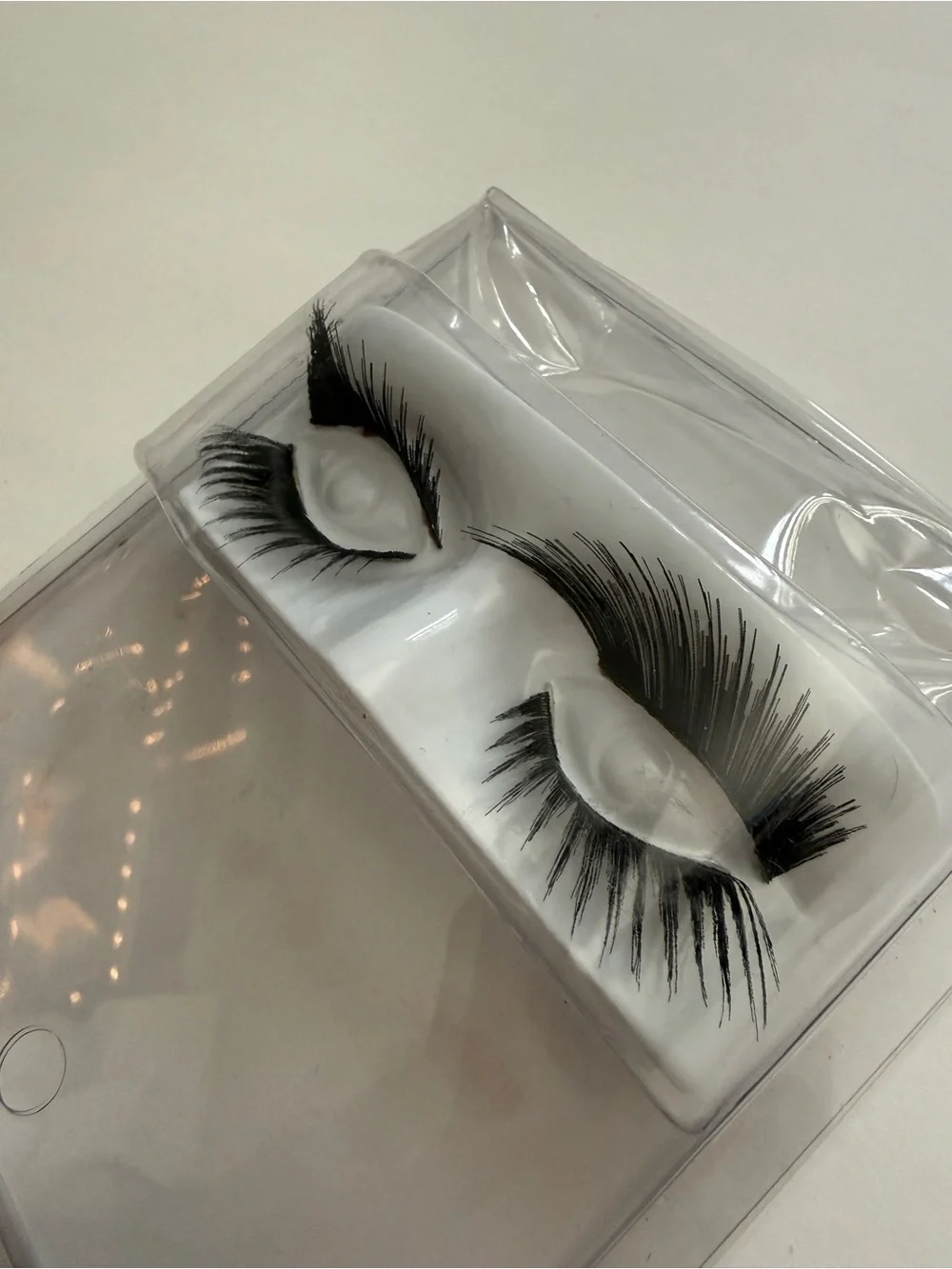 Dramatic Halloween False Eyelashes - Black